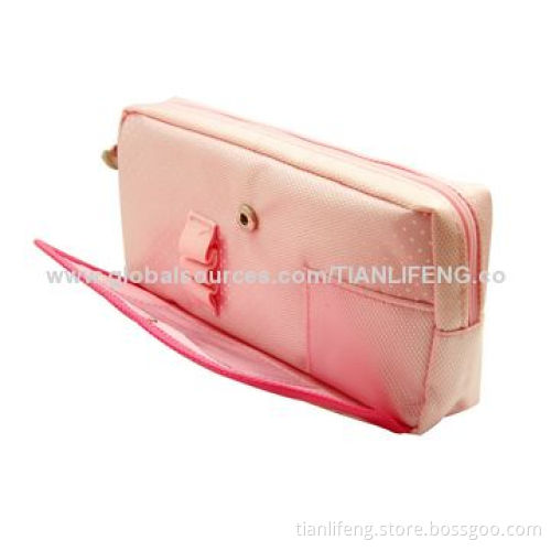 Fashion Pink Lovely Pencil Pouch, High Capacity